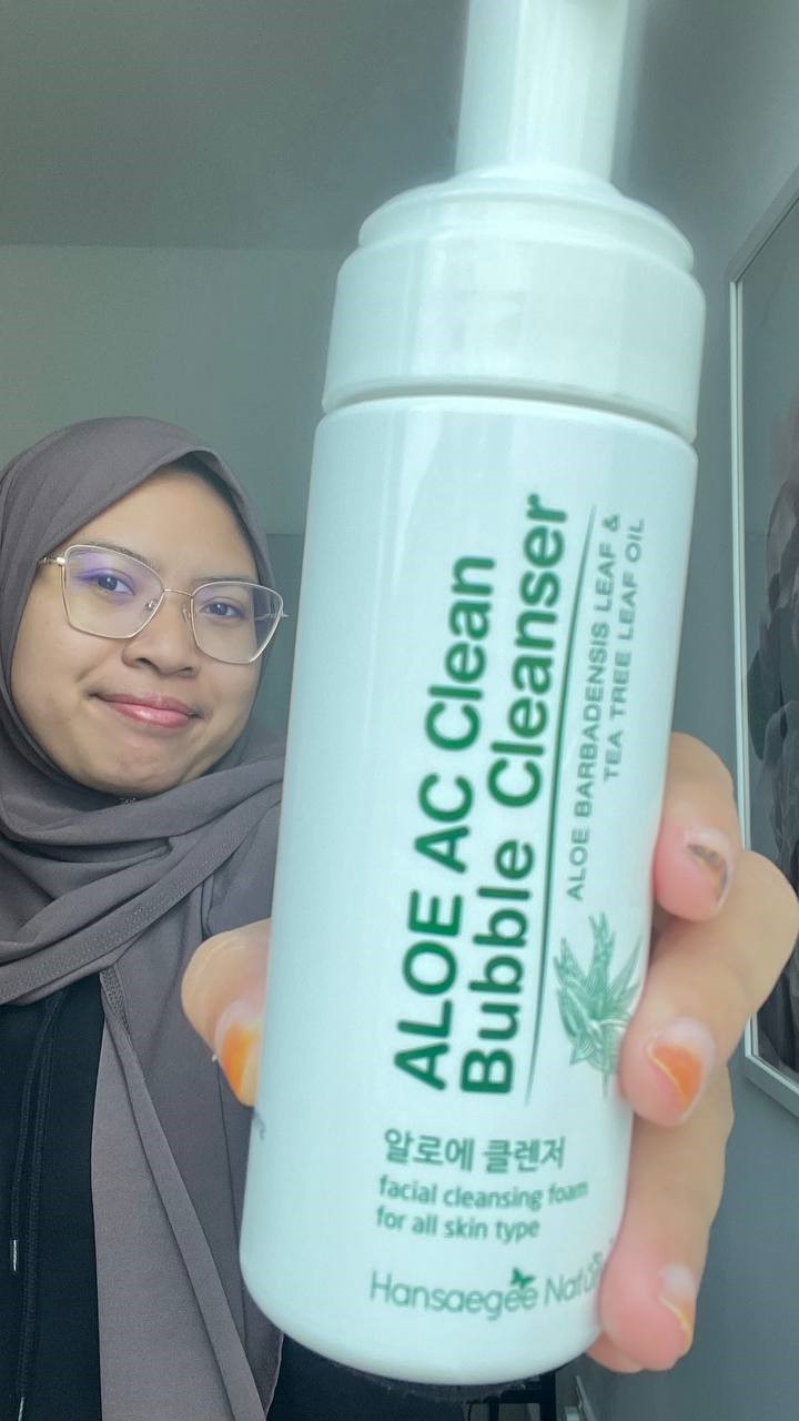 Pencuci Muka Aloe Vera Terbaik Yang Sesuai Untuk Kulit Berminyak Dan Sensitif Hansaegee Nature 2681