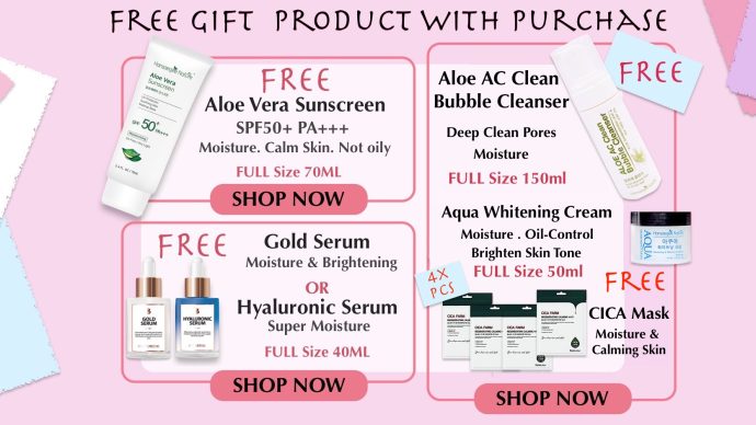 FREE Gift product with purchase Sep 2022